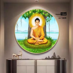 Phật Thích Ca Mâu Ni | Tranh hộp đèn cao cấp | Mã tranh 1435 | Tranh TÂM - Ảnh 3