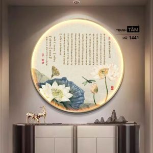Bát nhã tâm kinh | Tranh hộp đèn cao cấp | Mã tranh 1441 | Tranh TÂM - Ảnh 3