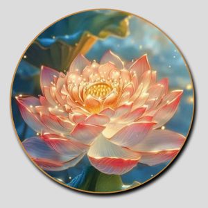 Hoa Sen | Tranh hộp đèn cao cấp | Mã tranh 1444 | Tranh TÂM