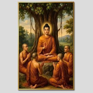 Phật Thích Ca Mâu Ni | Tranh hộp đèn cao cấp | Mã tranh 1451 | Tranh TÂM