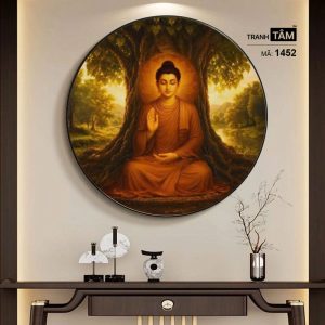Phật Thích Ca Mâu Ni | Tranh hộp đèn cao cấp | Mã tranh 1452 | Tranh TÂM - Ảnh 5