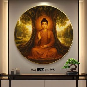 Phật Thích Ca Mâu Ni | Tranh hộp đèn cao cấp | Mã tranh 1452 | Tranh TÂM - Ảnh 4