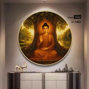 Phật Thích Ca Mâu Ni | Tranh hộp đèn cao cấp | Mã tranh 1452 | Tranh TÂM - Ảnh 3