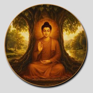 Phật Thích Ca Mâu Ni | Tranh hộp đèn cao cấp | Mã tranh 1452 | Tranh TÂM