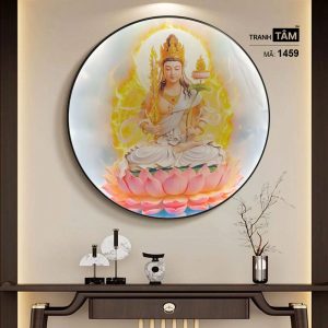 Hư Không Tạng Bồ Tát | Tranh hộp đèn cao cấp | Mã tranh 1459 | Tranh TÂM - Ảnh 5