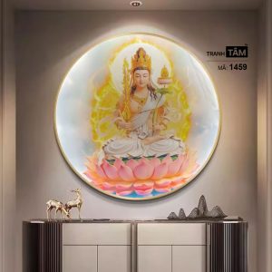 Hư Không Tạng Bồ Tát | Tranh hộp đèn cao cấp | Mã tranh 1459 | Tranh TÂM - Ảnh 3