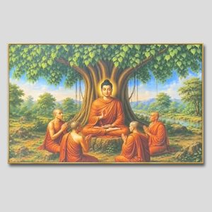 Phật Thích Ca Mâu Ni | Tranh hộp đèn cao cấp | Mã tranh 1460 | Tranh TÂM