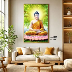 Phật Thích Ca Mâu Ni | Tranh hộp đèn cao cấp | Mã tranh 1462 | Tranh TÂM - Ảnh 3