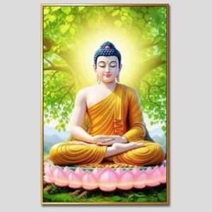 Phật Thích Ca Mâu Ni | Tranh hộp đèn cao cấp | Mã tranh 1462 | Tranh TÂM