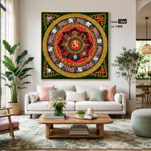 Tranh Mandala (Mạn-đà-la) | Tranh hộp đèn cao cấp | Mã tranh 1466 | Tranh TÂM - Ảnh 4