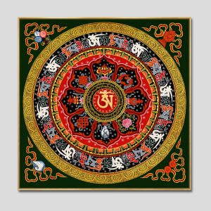 Tranh Mandala (Mạn-đà-la) | Tranh hộp đèn cao cấp | Mã tranh 1466 | Tranh TÂM