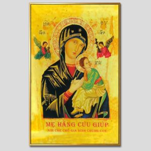 Đức mẹ Maria | Tranh hộp đèn cao cấp | Mã tranh 1470 | Tranh TÂM