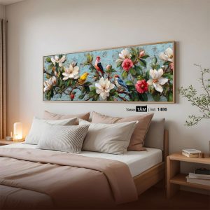 Tranh treo đầu giường | Mã tranh 1486 | Tranh TÂM - Ảnh 5
