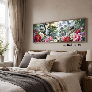 Tranh treo đầu giường | Mã tranh 1496 | Tranh TÂM - Ảnh 5