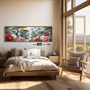 Tranh treo đầu giường | Mã tranh 1496 | Tranh TÂM - Ảnh 3