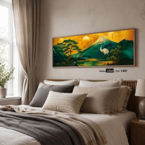 Tranh treo đầu giường | Mã tranh 1497 | Tranh TÂM - Ảnh 4