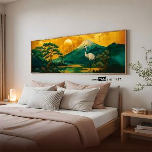 Tranh treo đầu giường | Mã tranh 1497 | Tranh TÂM - Ảnh 3