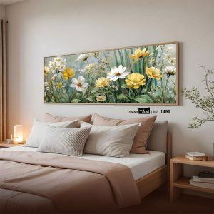 Alternative view of Tranh treo đầu giường | Mã tranh 1498 | Tranh TÂM