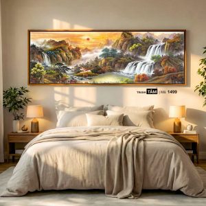 Tranh treo đầu giường | Mã tranh 1499 | Tranh TÂM - Ảnh 5