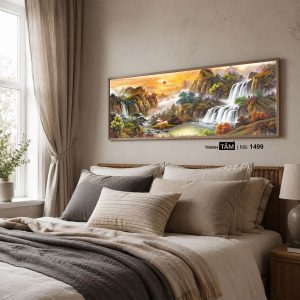 Tranh treo đầu giường | Mã tranh 1499 | Tranh TÂM - Ảnh 4