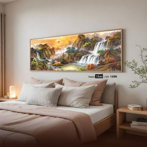 Tranh treo đầu giường | Mã tranh 1499 | Tranh TÂM - Ảnh 3
