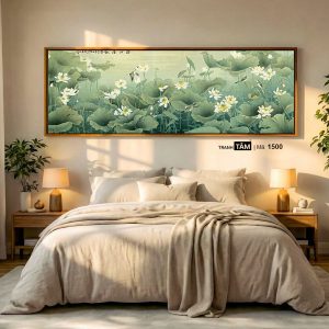 Tranh treo đầu giường | Mã tranh 1500 | Tranh TÂM - Ảnh 5