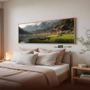Alternative view of Tranh treo đầu giường | Mã tranh 1501 | Tranh TÂM