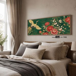 Tranh treo đầu giường | Mã tranh 1502 | Tranh TÂM - Ảnh 4