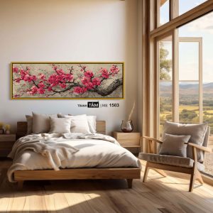 Tranh treo đầu giường | Mã tranh 1503 | Tranh TÂM - Ảnh 4