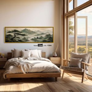 Tranh treo đầu giường | Mã tranh 1504 | Tranh TÂM - Ảnh 3