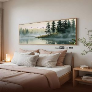 Alternative view of Tranh treo đầu giường | Mã tranh 1506 | Tranh TÂM