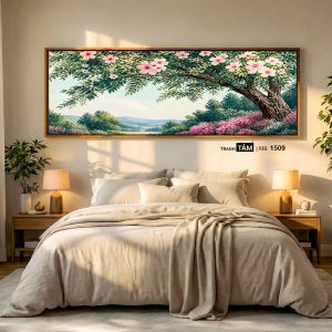 Alternative view of Tranh treo đầu giường | Mã tranh 1509 | Tranh TÂM