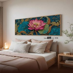 Tranh treo đầu giường | Mã tranh 1518 | Tranh TÂM - Ảnh 5