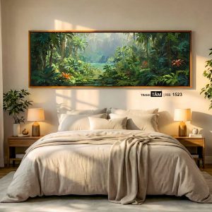Alternative view of Tranh treo đầu giường | Mã tranh 1523 | Tranh TÂM