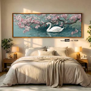 Tranh treo đầu giường | Mã tranh 1529 | Tranh TÂM - Ảnh 6