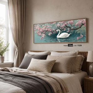 Tranh treo đầu giường | Mã tranh 1529 | Tranh TÂM - Ảnh 5