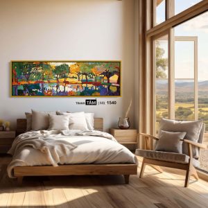 Tranh treo đầu giường | Mã tranh 1540 | Tranh TÂM - Ảnh 3