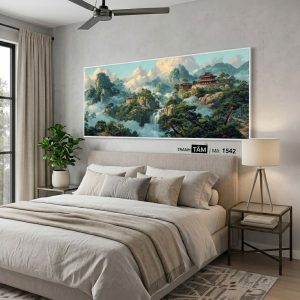 Alternative view of Tranh treo đầu giường | Mã tranh 1542  | Tranh TÂM