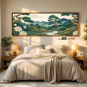 Tranh treo đầu giường | Mã tranh 1545 | Tranh TÂM - Ảnh 6