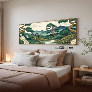 Tranh treo đầu giường | Mã tranh 1545 | Tranh TÂM - Ảnh 4