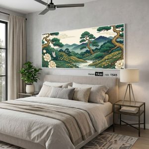 Alternative view of Tranh treo đầu giường | Mã tranh 1545 | Tranh TÂM