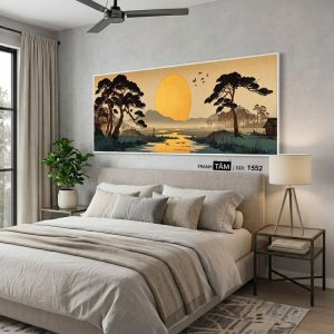 Tranh treo đầu giường | Mã tranh 1552  | Tranh TÂM - Ảnh 3