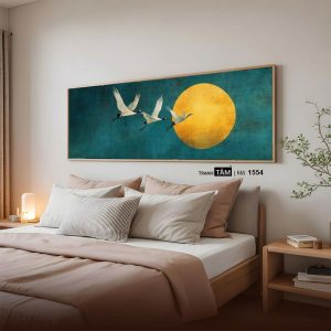 Tranh treo đầu giường | Mã tranh 1554 | Tranh TÂM - Ảnh 4