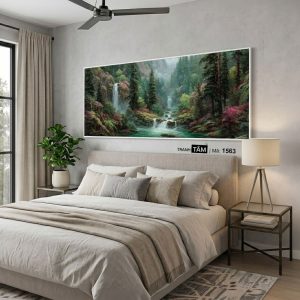 Alternative view of Tranh treo đầu giường | Mã tranh 1563 | Tranh TÂM