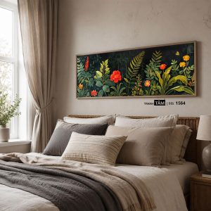Tranh treo đầu giường | Mã tranh 1564 | Tranh TÂM - Ảnh 6