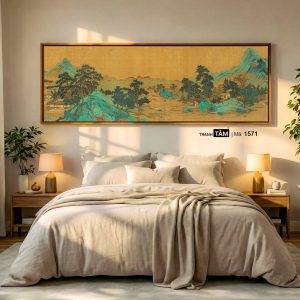 Alternative view of Tranh treo đầu giường | Mã tranh 1571 | Tranh TÂM