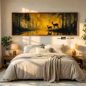 Tranh treo đầu giường | Mã tranh 1578 | Tranh TÂM - Ảnh 5