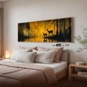 Tranh treo đầu giường | Mã tranh 1578 | Tranh TÂM - Ảnh 4
