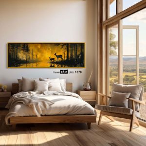Tranh treo đầu giường | Mã tranh 1578 | Tranh TÂM - Ảnh 3