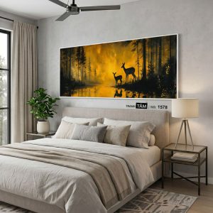 Tranh treo đầu giường | Mã tranh 1578 | Tranh TÂM - Ảnh 6